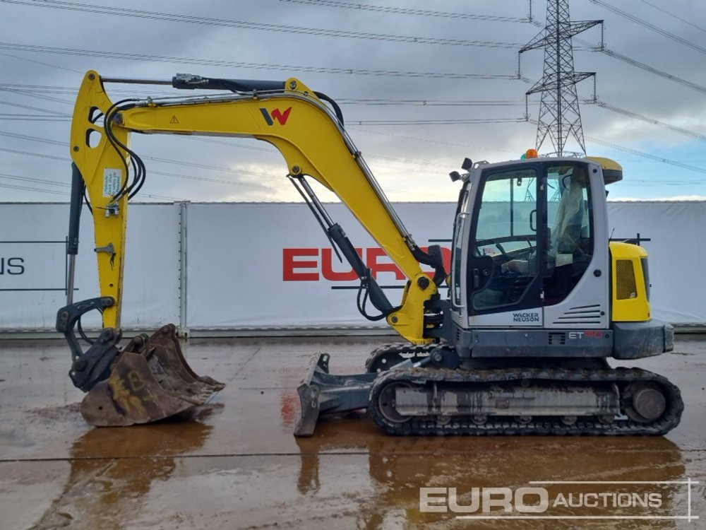 2017 Wacker Neuson ET90 - Мини багер: слика 2 2017 Wacker Neuson ET90 - Мини багер: слика 2