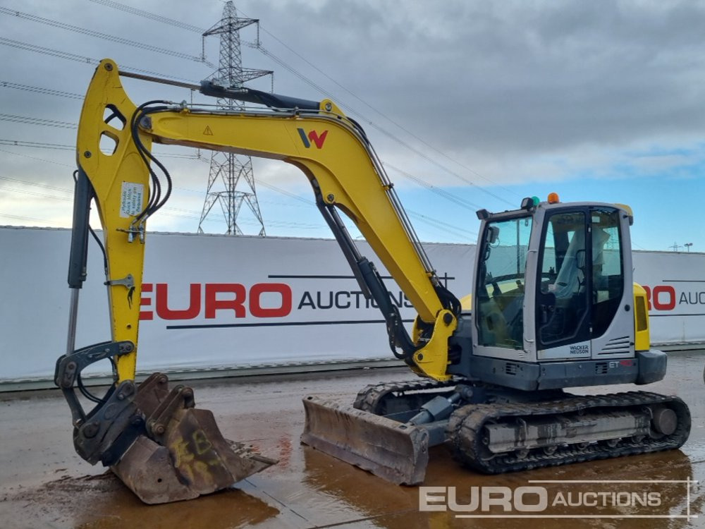 2017 Wacker Neuson ET90 - Мини багер: слика 1 2017 Wacker Neuson ET90 - Мини багер: слика 1