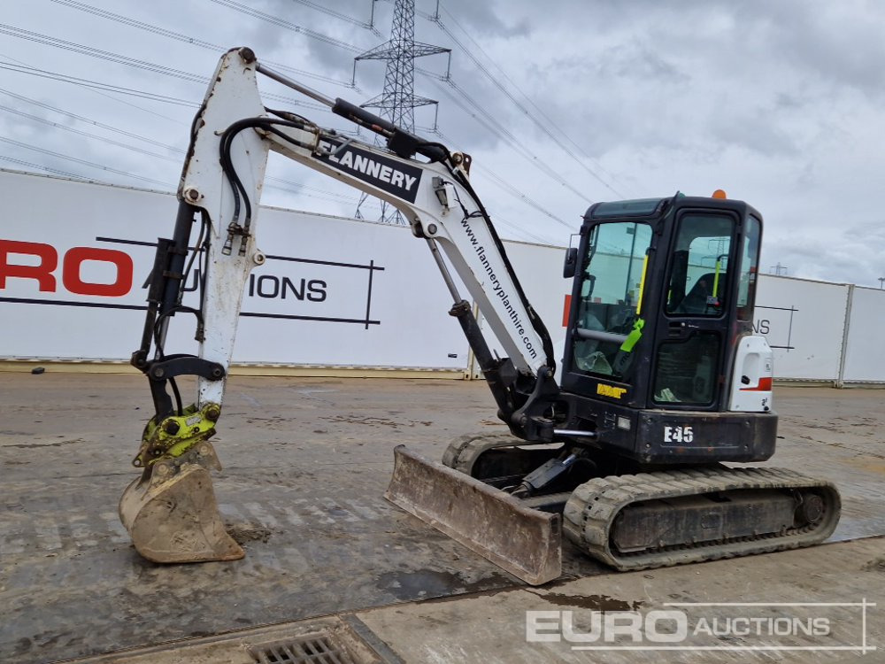 2018 Bobcat E45 - Мини багер: слика 1 2018 Bobcat E45 - Мини багер: слика 1