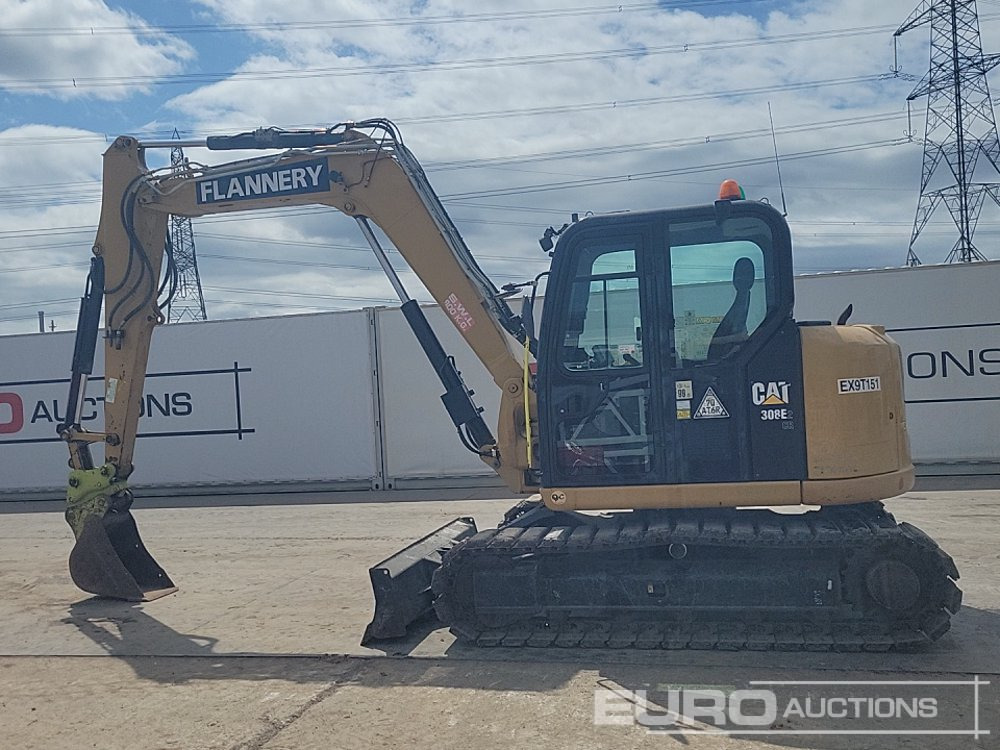2018 CAT 308E2 CR - Мини багер: слика 2 2018 CAT 308E2 CR - Мини багер: слика 2