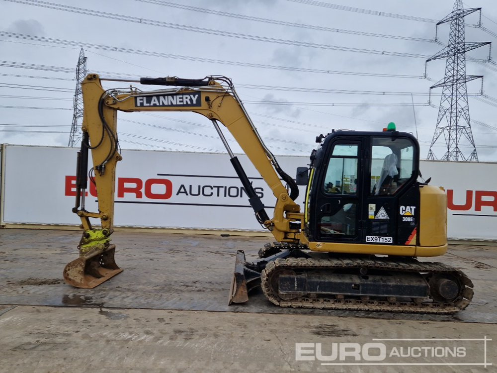 2018 CAT 308E2 CR - Мини багер: слика 2 2018 CAT 308E2 CR - Мини багер: слика 2