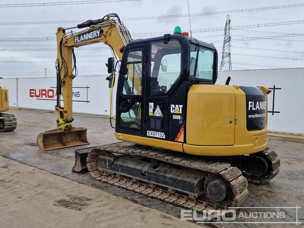 2018 CAT 308E2 CR - Мини багер: слика 3 2018 CAT 308E2 CR - Мини багер: слика 3