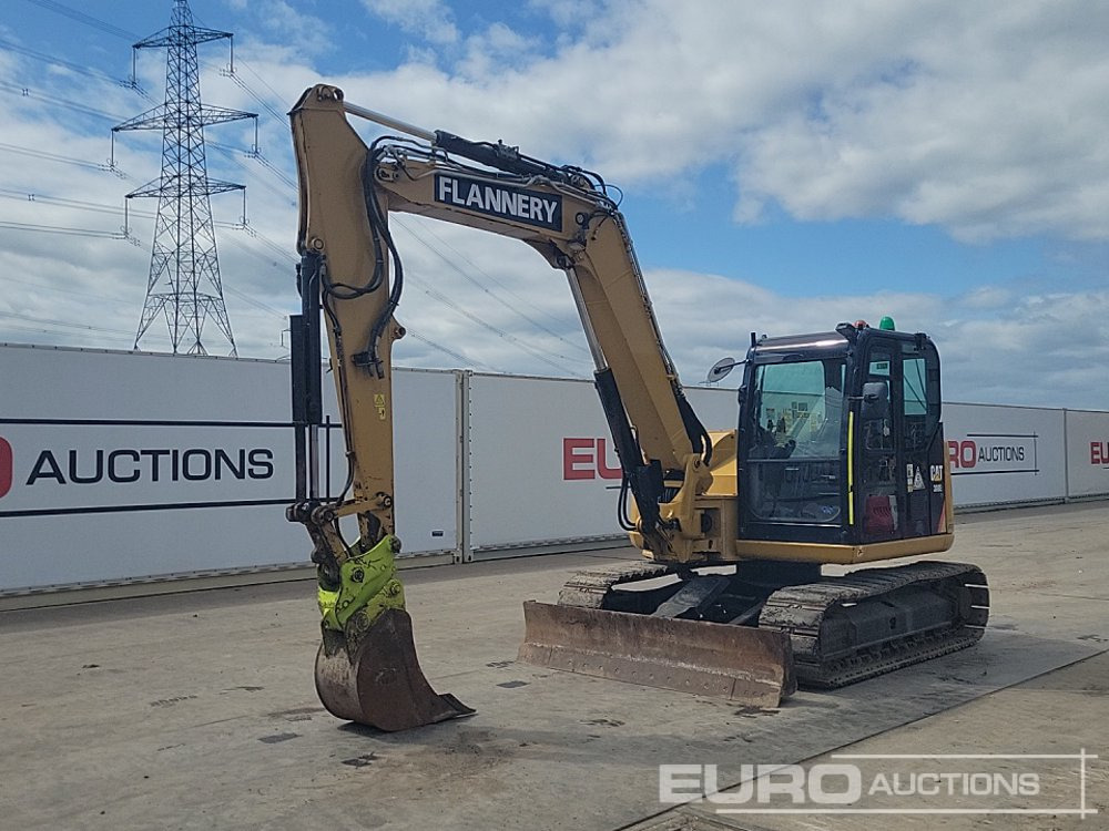 2018 CAT 308E2 CR - Мини багер: слика 1 2018 CAT 308E2 CR - Мини багер: слика 1