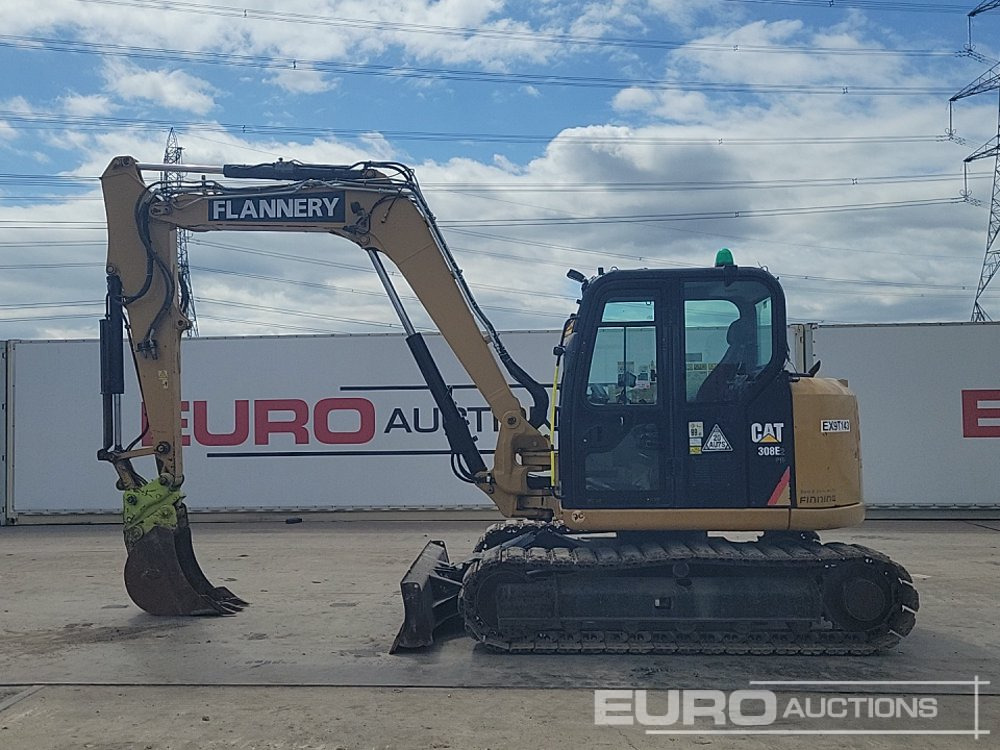 2018 CAT 308E2 CR - Мини багер: слика 2 2018 CAT 308E2 CR - Мини багер: слика 2