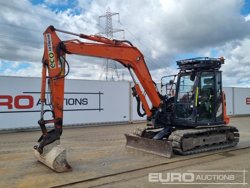 2018 Hitachi ZX85USB-5A - Мини багер: слика 1 2018 Hitachi ZX85USB-5A - Мини багер: слика 1
