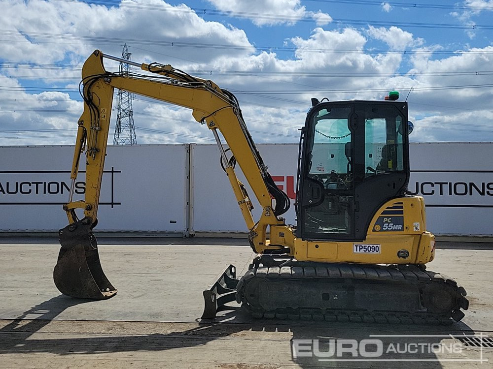 2018 Komatsu PC55MR-5M0 - Мини багер: слика 2 2018 Komatsu PC55MR-5M0 - Мини багер: слика 2