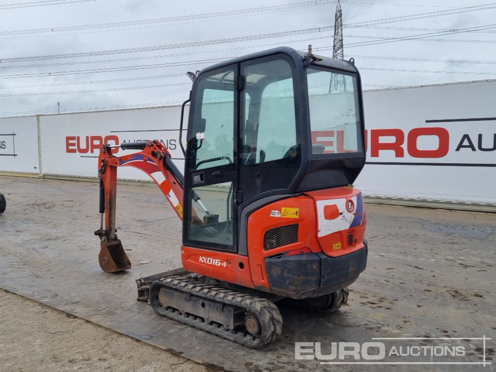 2018 Kubota KX016-4 - Мини багер: слика 3 2018 Kubota KX016-4 - Мини багер: слика 3