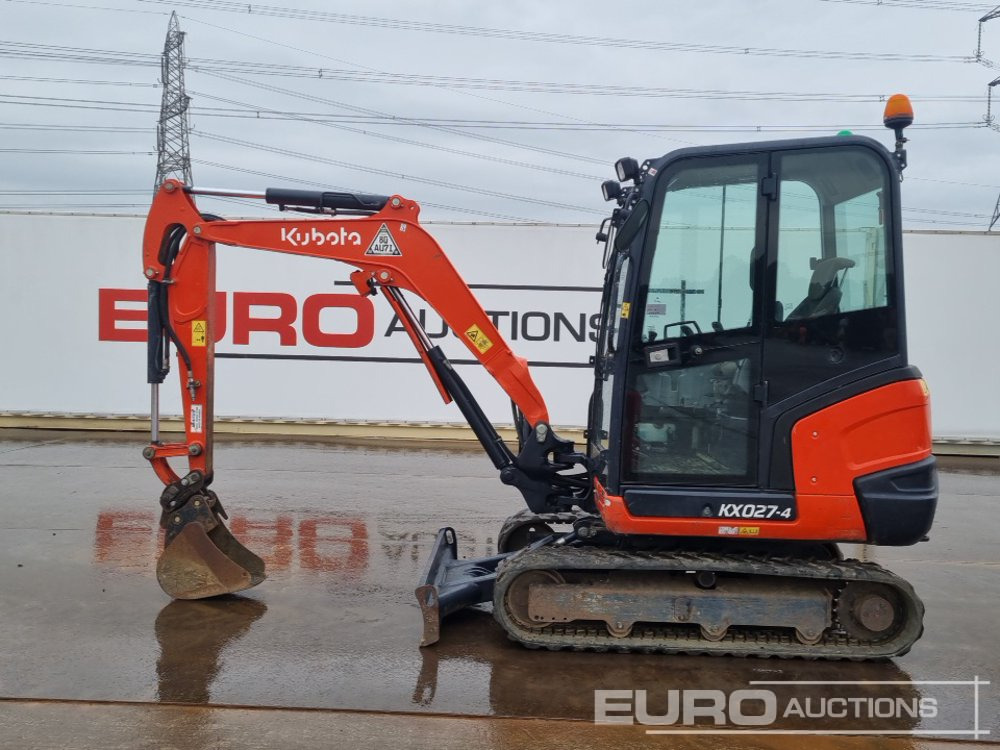 2018 Kubota KX027-4 - Мини багер: слика 2 2018 Kubota KX027-4 - Мини багер: слика 2