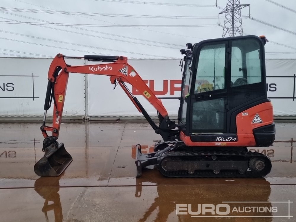 2018 Kubota KX027-4 - Мини багер: слика 2 2018 Kubota KX027-4 - Мини багер: слика 2