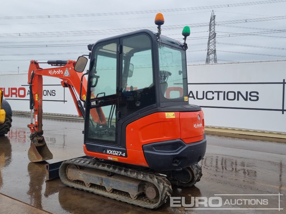 2018 Kubota KX027-4 - Мини багер: слика 3 2018 Kubota KX027-4 - Мини багер: слика 3