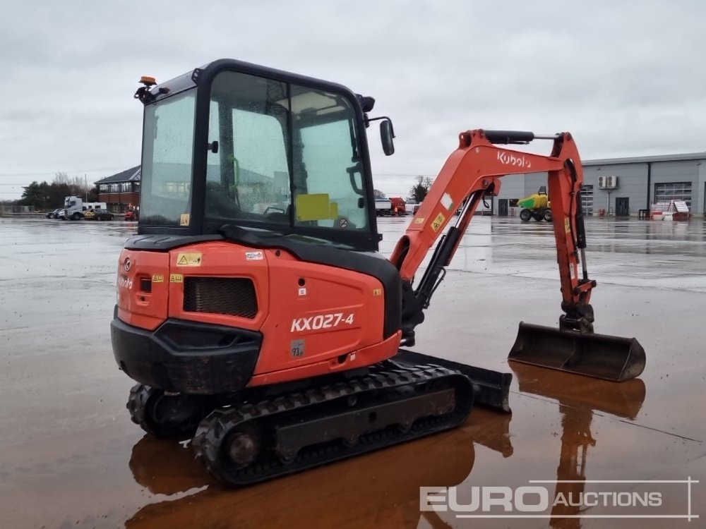 2018 Kubota KX027-4 - Мини багер: слика 5 2018 Kubota KX027-4 - Мини багер: слика 5