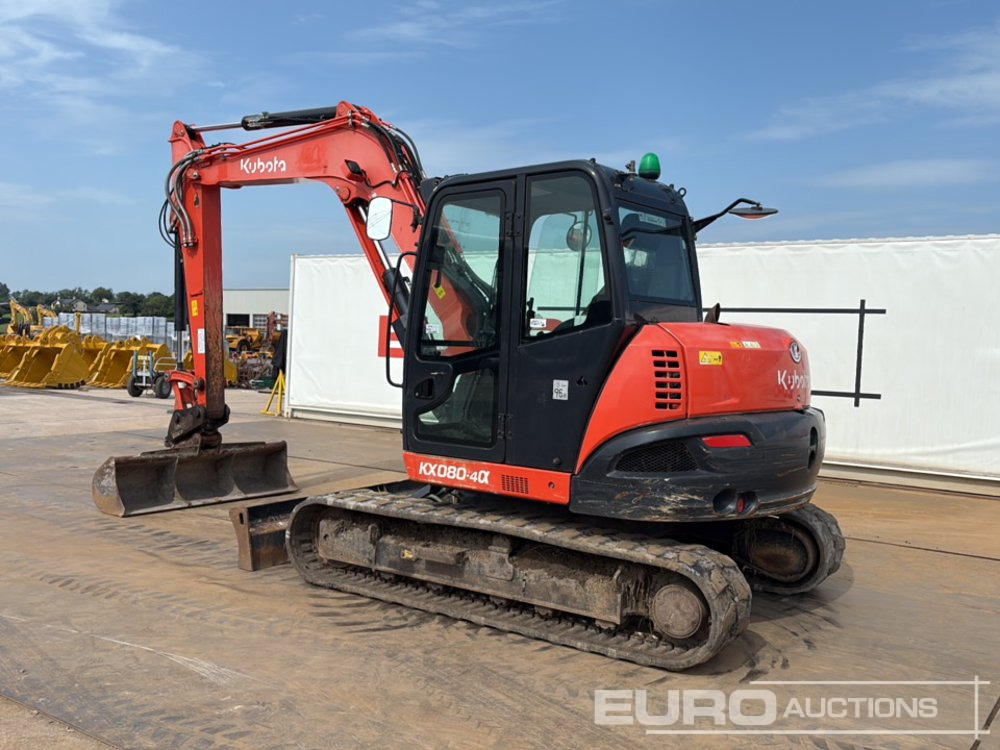 2018 Kubota KX080-4 - Мини багер: слика 3 2018 Kubota KX080-4 - Мини багер: слика 3