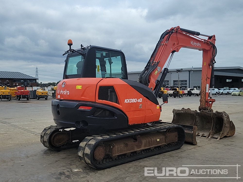 2018 Kubota KX080-4A - Мини багер: слика 5 2018 Kubota KX080-4A - Мини багер: слика 5