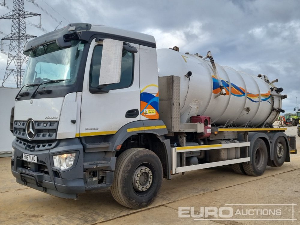 2018 Mercedes Arocs 2533 - Камион цистерна: слика 1 2018 Mercedes Arocs 2533 - Камион цистерна: слика 1