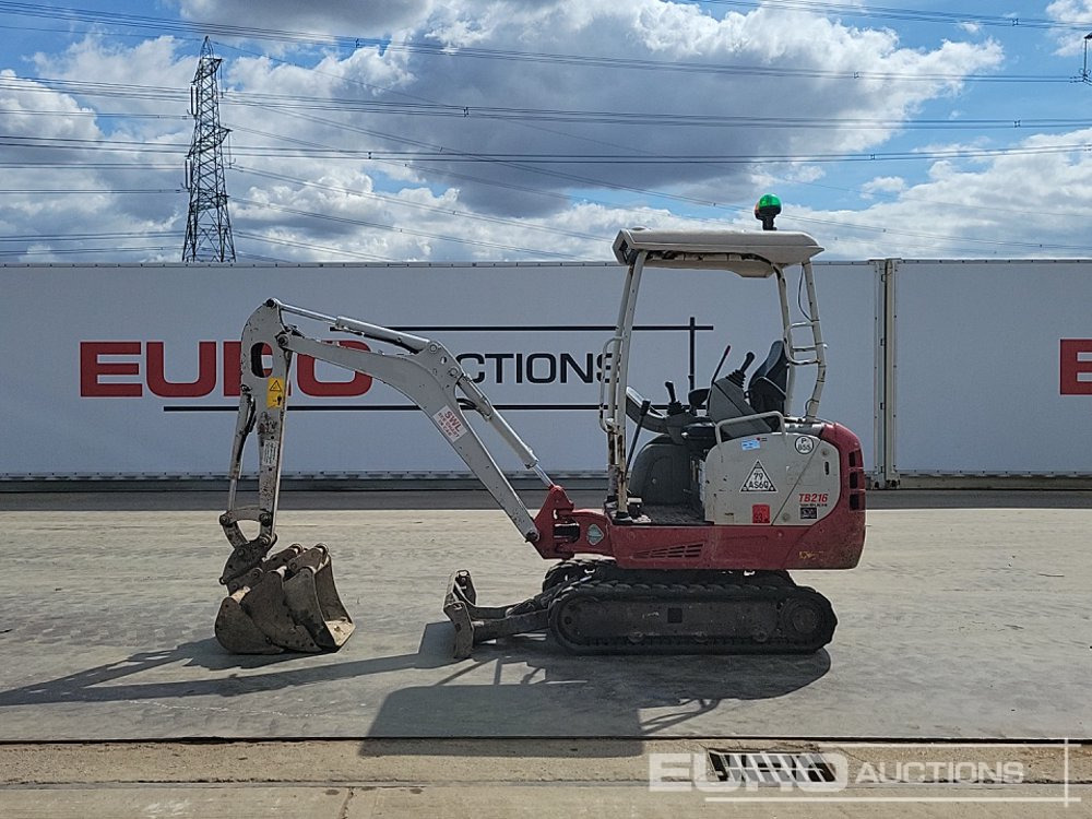 2018 Takeuchi TB216 - Мини багер: слика 2 2018 Takeuchi TB216 - Мини багер: слика 2