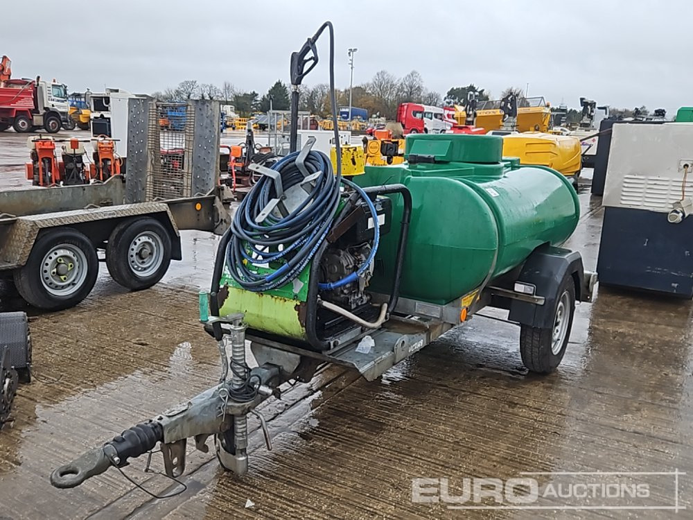 2018 Trailer Engineering Single Axle Plastic Water Bowser, Yanmar Pressure Washer - Перач под висок притисок: слика 1 2018 Trailer Engineering Single Axle Plastic Water Bowser, Yanmar Pressure Washer - Перач под висок притисок: слика 1