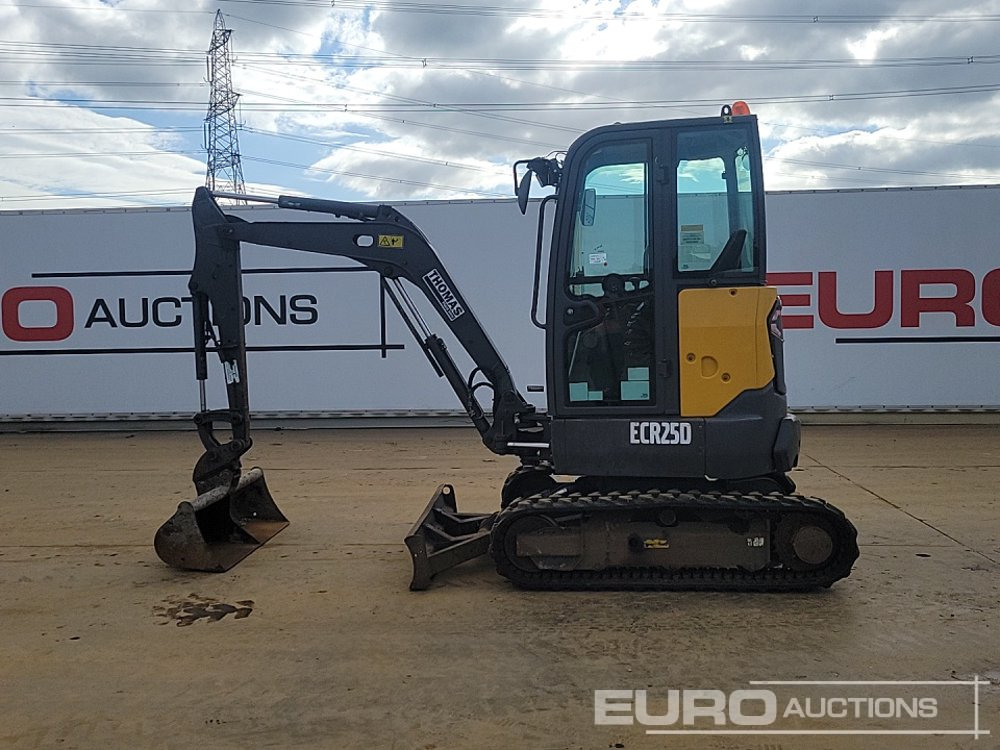 2018 Volvo ECR25D - Мини багер: слика 2 2018 Volvo ECR25D - Мини багер: слика 2