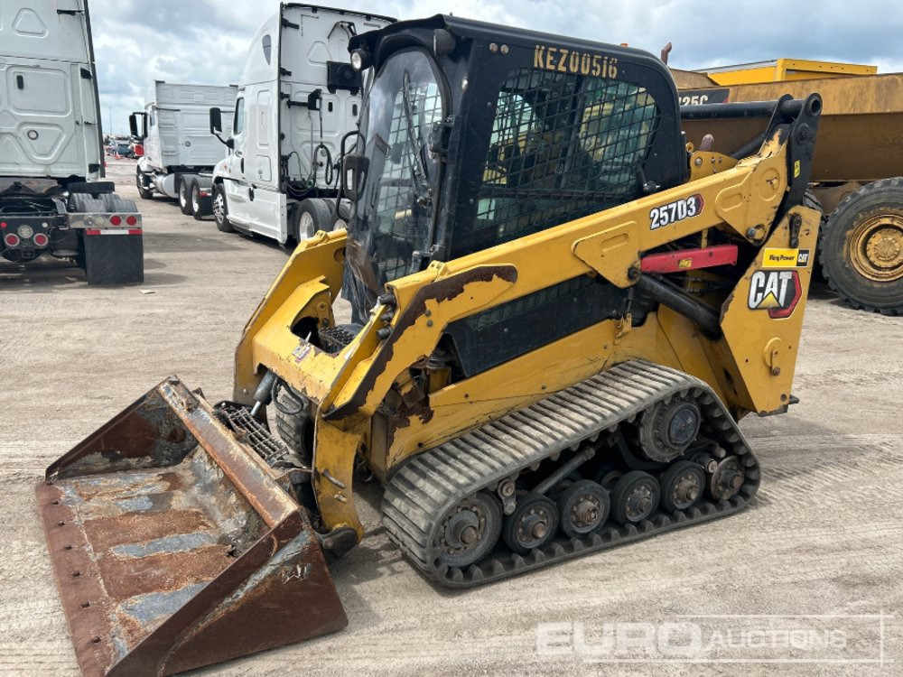 2019 CAT 257D3 - Компактен натоварувач: слика 1 2019 CAT 257D3 - Компактен натоварувач: слика 1