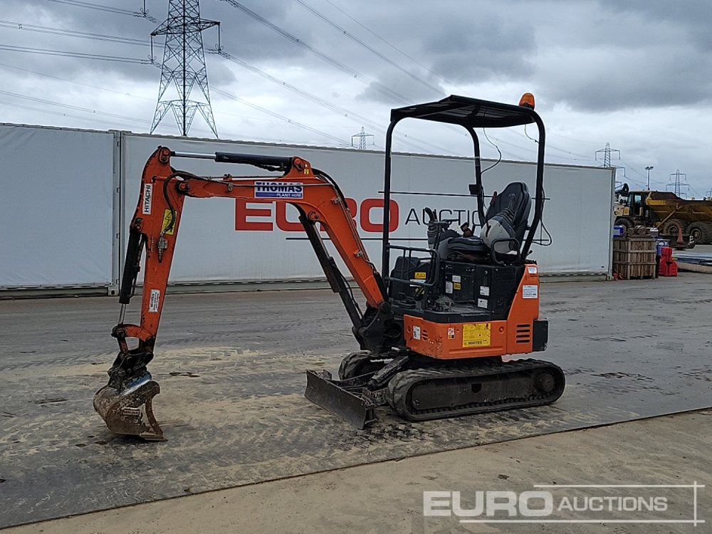 2019 Hitachi ZX19U-5A YR - Мини багер: слика 1 2019 Hitachi ZX19U-5A YR - Мини багер: слика 1