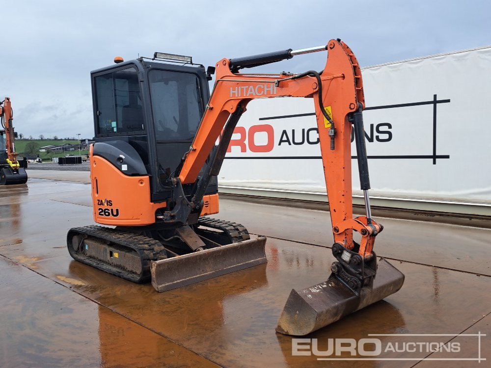 Мини багер 2019 Hitachi ZX26U-5A CR: слика 7