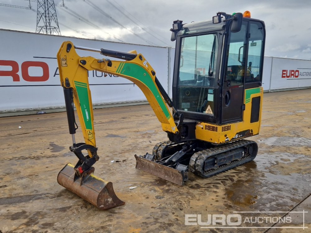 2019 JCB 16C-1 T3 - Мини багер: слика 1 2019 JCB 16C-1 T3 - Мини багер: слика 1