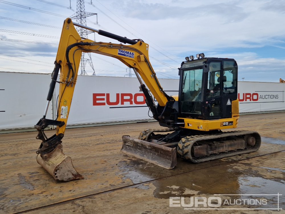 2019 JCB 85Z-1 - Мини багер: слика 1 2019 JCB 85Z-1 - Мини багер: слика 1