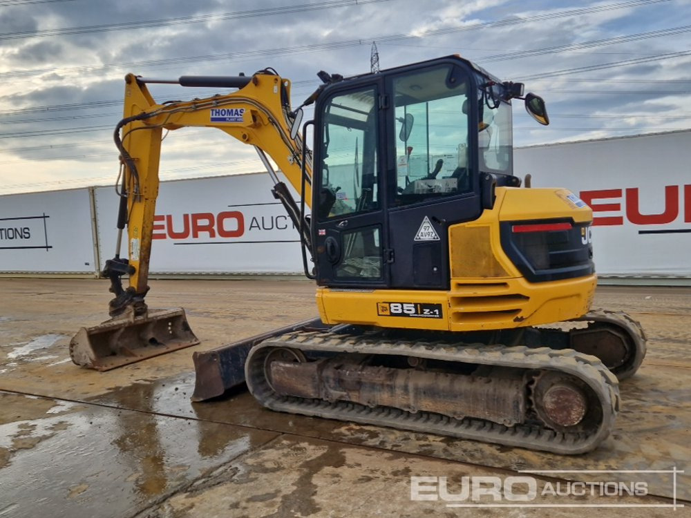 2019 JCB 85Z-1 - Мини багер: слика 3 2019 JCB 85Z-1 - Мини багер: слика 3