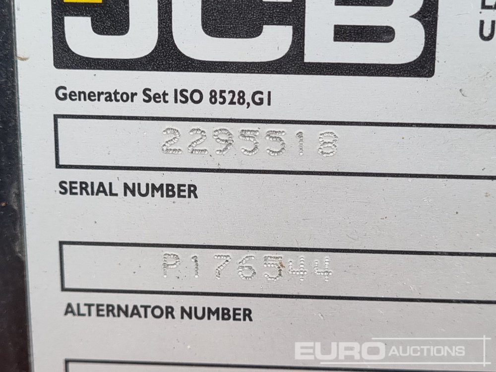 Генераторска поставка 2019 JCB G41QS: слика 20