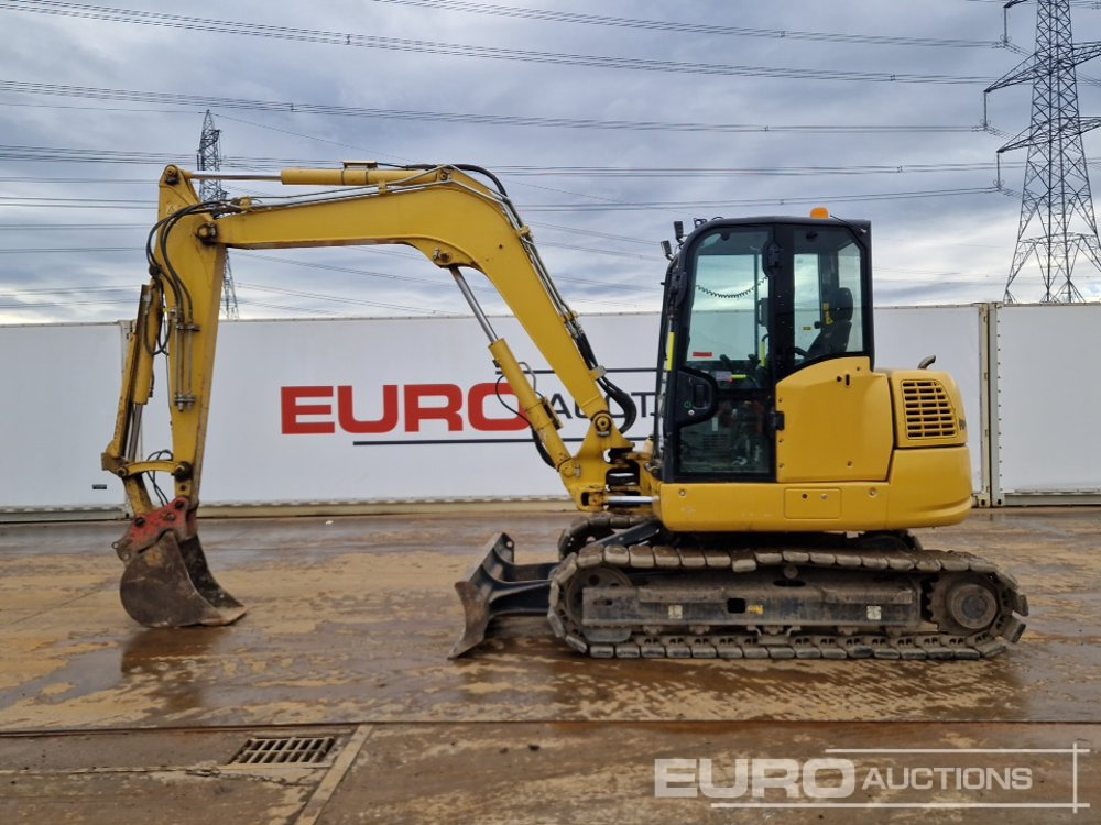 2019 Komatsu PC80MR-5E0 - Мини багер: слика 2 2019 Komatsu PC80MR-5E0 - Мини багер: слика 2