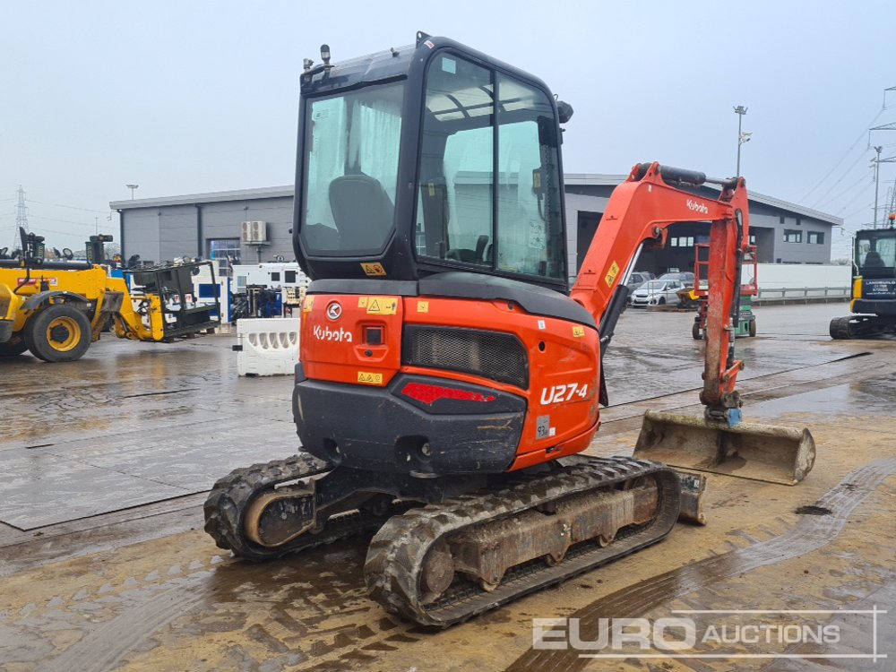2019 Kubota U27-4 - Мини багер: слика 5 2019 Kubota U27-4 - Мини багер: слика 5