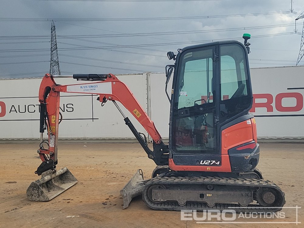 2019 Kubota U27-4 - Мини багер: слика 2 2019 Kubota U27-4 - Мини багер: слика 2