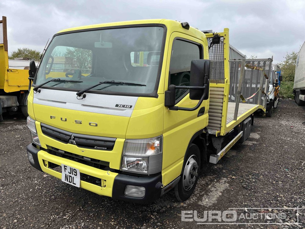2019 Mitsubishi Fuso Canter - Камион со платформа: слика 1 2019 Mitsubishi Fuso Canter - Камион со платформа: слика 1