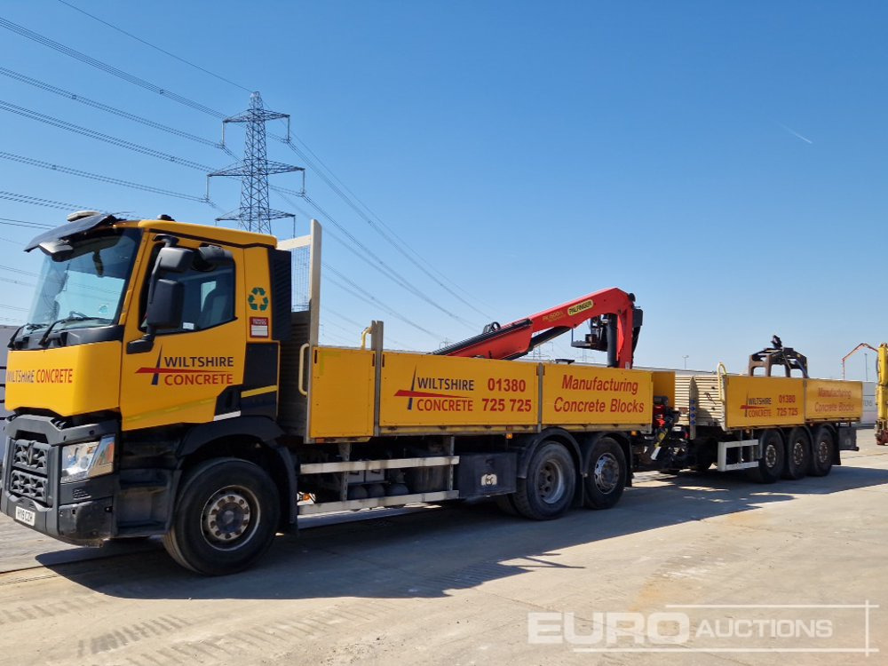 2019 Renault T460.26 - Камион со платформа: слика 1 2019 Renault T460.26 - Камион со платформа: слика 1