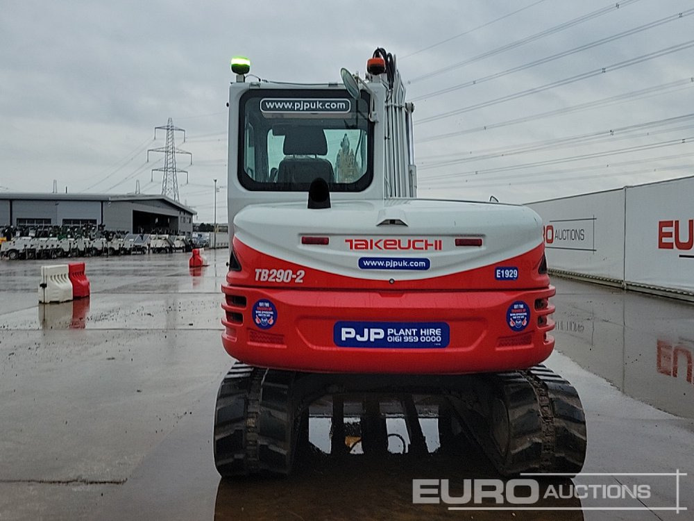 2019 Takeuchi TB290-2 - Мини багер: слика 4 2019 Takeuchi TB290-2 - Мини багер: слика 4