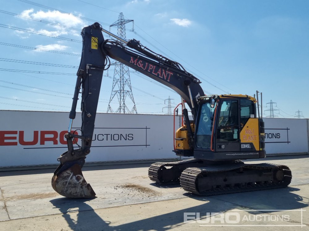2019 Volvo ECR145EL - Багер гасеничар: слика 1 2019 Volvo ECR145EL - Багер гасеничар: слика 1