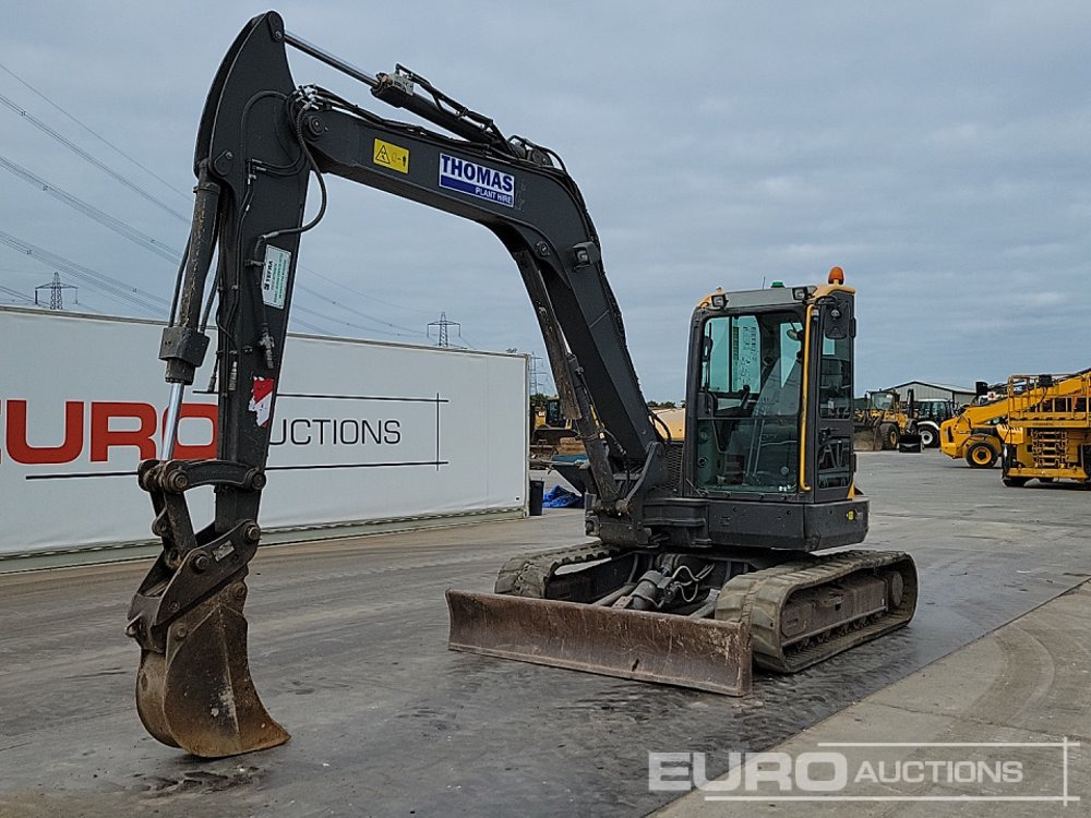 2019 Volvo ECR88D - Мини багер: слика 1 2019 Volvo ECR88D - Мини багер: слика 1