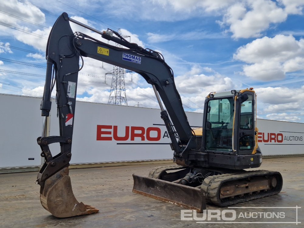 2019 Volvo ECR88D - Мини багер: слика 1 2019 Volvo ECR88D - Мини багер: слика 1