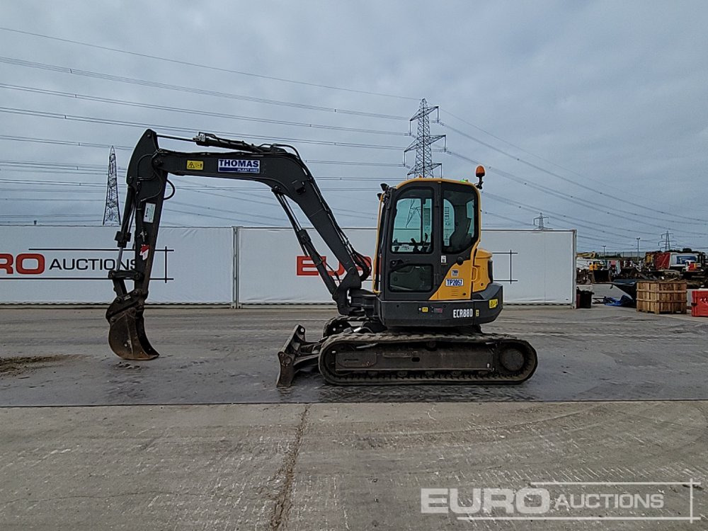 2019 Volvo ECR88D - Мини багер: слика 2 2019 Volvo ECR88D - Мини багер: слика 2
