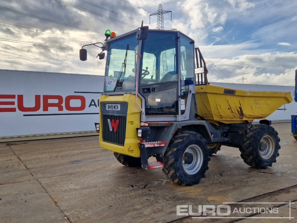 2019 Wacker Neuson DV60 - Мини истоварувач: слика 1 2019 Wacker Neuson DV60 - Мини истоварувач: слика 1