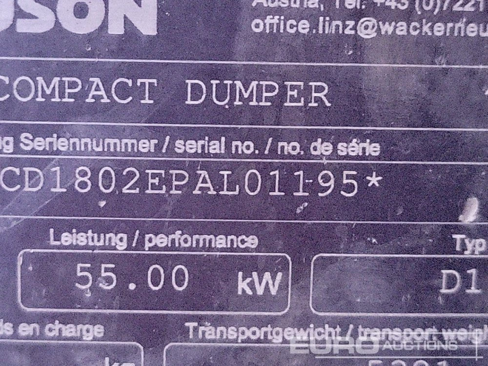 Мини истоварувач 2019 Wacker Neuson DW90: слика 33 Мини истоварувач 2019 Wacker Neuson DW90: слика 33