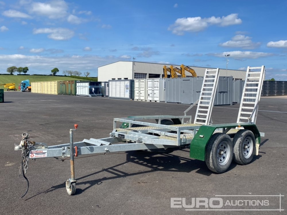 2020 Alltrades Trailers 2900Kg Twin Axle Tilting Plant Trailer, Ramps - Приколка за градежни машини: слика 1 2020 Alltrades Trailers 2900Kg Twin Axle Tilting Plant Trailer, Ramps - Приколка за градежни машини: слика 1