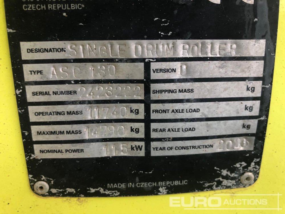 2020 Ammann ASC130 - Ваљак: слика 4 2020 Ammann ASC130 - Ваљак: слика 4