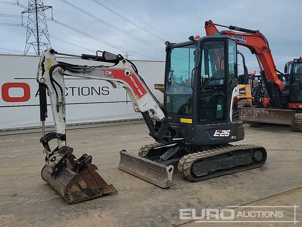 2020 Bobcat E26 - Мини багер: слика 1 2020 Bobcat E26 - Мини багер: слика 1