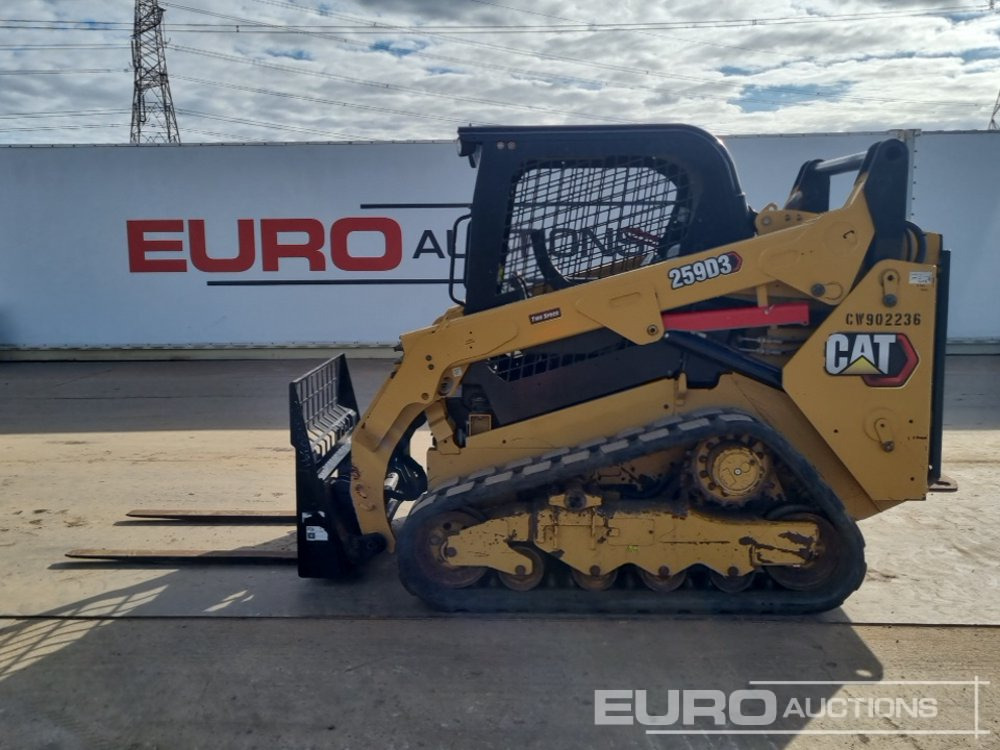 2020 CAT 259D3 - Компактен натоварувач: слика 2 2020 CAT 259D3 - Компактен натоварувач: слика 2