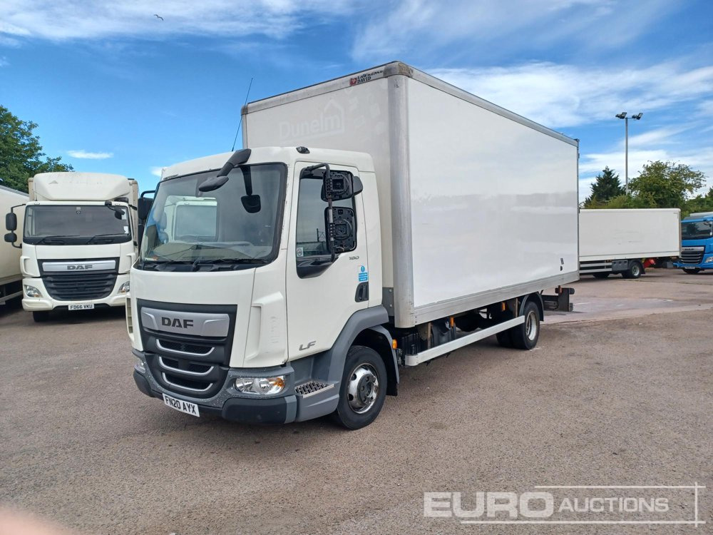 2020 DAF LF180 - Камион сандучар: слика 1 2020 DAF LF180 - Камион сандучар: слика 1