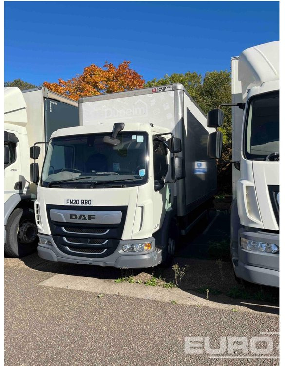 2020 DAF LF180 - Камион сандучар: слика 1 2020 DAF LF180 - Камион сандучар: слика 1
