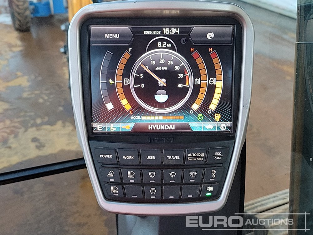 Багер гасеничар 2020 Hyundai HX130LCR: слика 45 Багер гасеничар 2020 Hyundai HX130LCR: слика 45