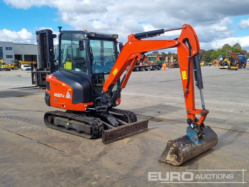 Мини багер 2020 Kubota KX027-4: слика 7