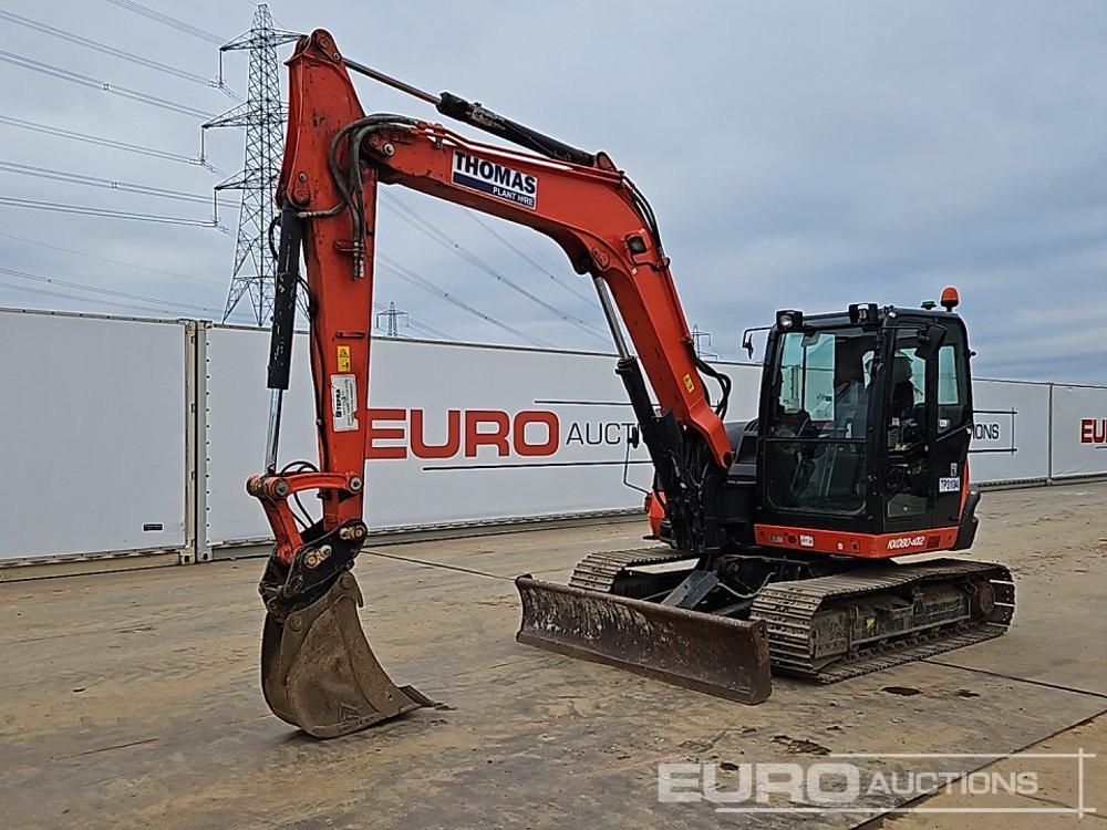 2020 Kubota KX080-4A2 - Мини багер: слика 1 2020 Kubota KX080-4A2 - Мини багер: слика 1