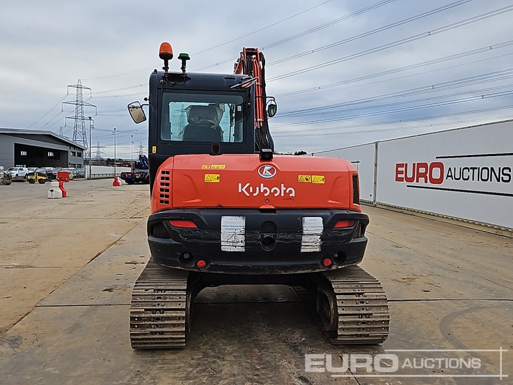 2020 Kubota KX080-4A2 - Мини багер: слика 4 2020 Kubota KX080-4A2 - Мини багер: слика 4